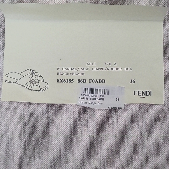 Fendi slippers - Picture 8 of 8